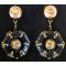 Boucles d'oreilles en kit Cabochons Somerset Valentinit