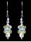 Boucles d'oreilles pendentif de perles Cristalia