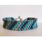 Bracelet Amitié bleu turquoise en kit