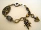 Bracelet bronze Oiseaux et chats