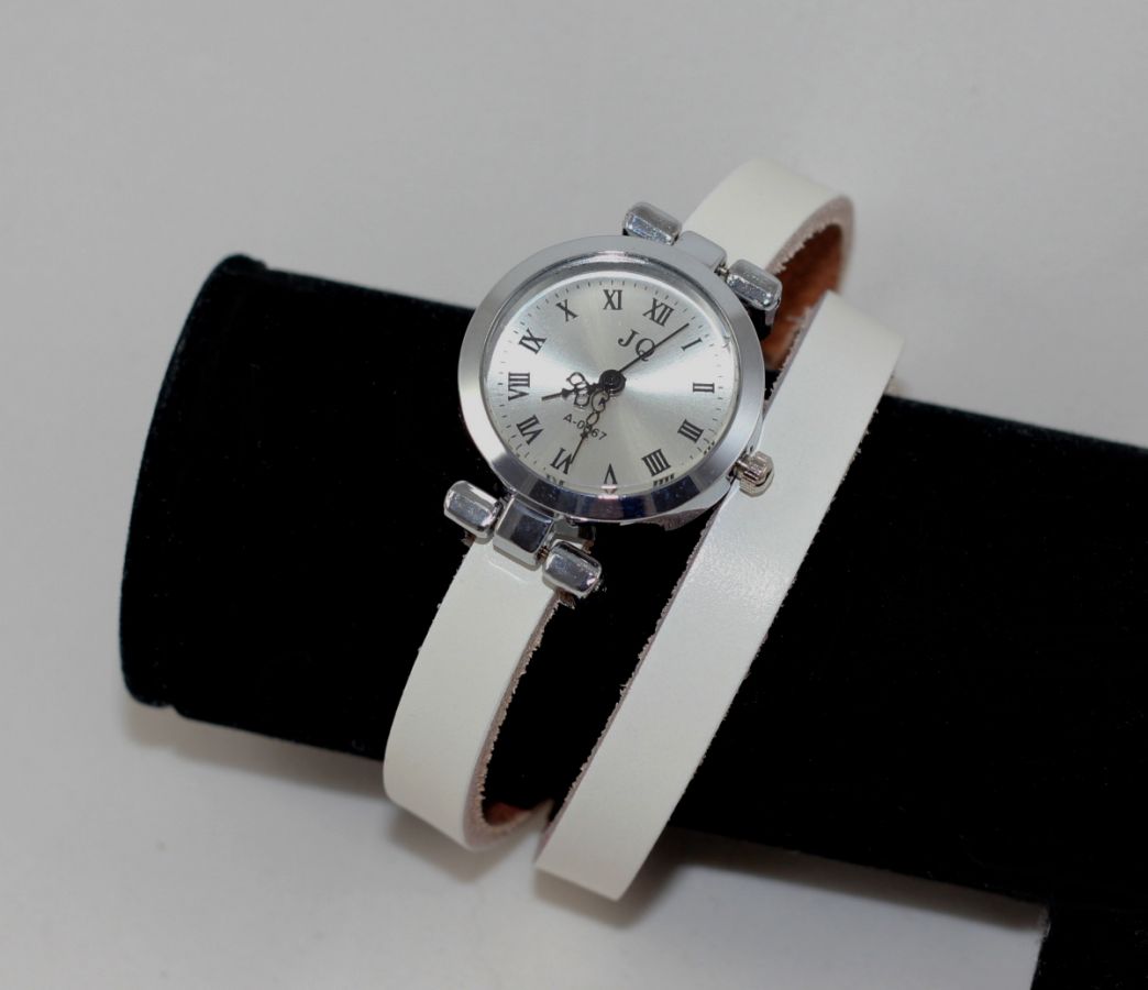 Bracelet cuir 2 tours fermoir ajustable