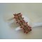 Tutoriel bracelet Indiana Rouge & or