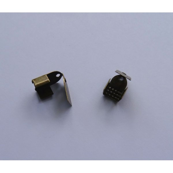 Bronzeflapspidser 6 mm x 2