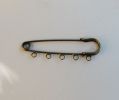 Antik bronze kilt pin 5 klip