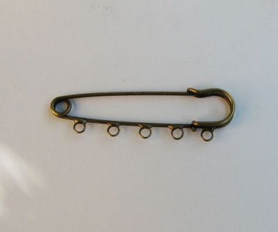 Antik bronze kilt pin 5 klip