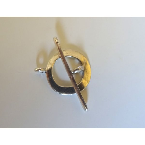 T-sp&aelig;ndel&aring;s Flad ring 17 mm fors&oslash;lvet 