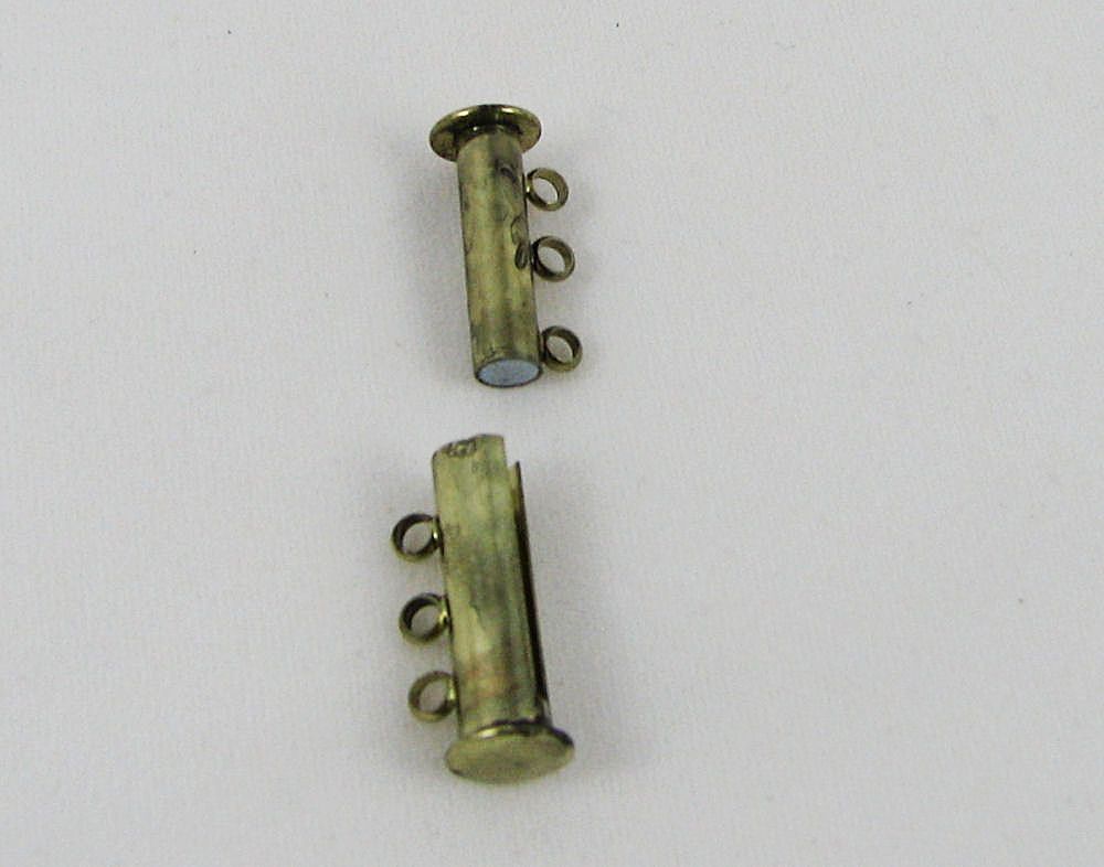 3 rækker magnetisk bronzespænde 20mm 