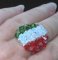 Italien flag ring sæt