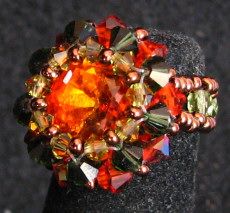 Kit bague Tinos Hyacinth kaki