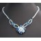 Kit collier Addison bleu