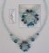Kit collier Addison bleu