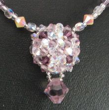 Kit collier Arz Crystal Amethyst