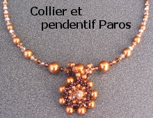 Kit collier Paros cuivre
