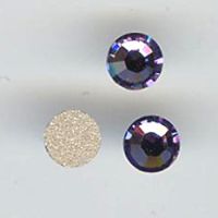 Strass SS16 tanzanite hotfix  x 12