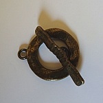T-l&aring;s Hammered ring 20 mm Bronze