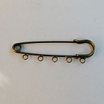 Antik bronze kilt pin 5 klip