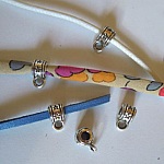 S&oslash;lv stjerne charm lukninger Lille x 5