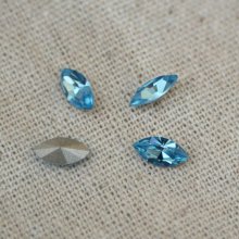 Shuttle 4200 10x5mm Aquamarine x 4